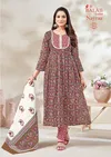 Nayra Vol 1 By Balaji Cotton Naira Cut Kurti With Bottom Dupatta Wholesale Price In Surat